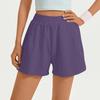 Womens Athletic Shorts High Waisted Running Shorts Gym Workout Shorts Casual Comfy Sport Shorts With Pockets