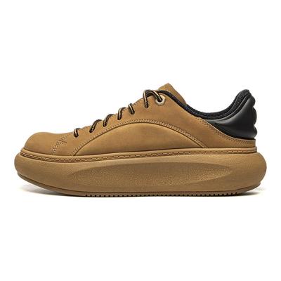 Li Ning Cloud Travel C4D Модные Универсальные Нескользящие Износостойкие Низкие Повседневные Кроссовки Женские Повседневные Кроссовки Коричневый AZGU052-5