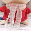 Миниатюрная кукольная вязаная шарф модный полосатый шарф для 15~20 см хлопковых кукол детские подарочные игрушки