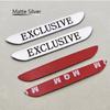 2PC 3D Metal EXCLUSIVE Side Fender Sticker Emblem Badge Car For Mercedes Benz W205 W213 C43 C63 C200 E300 E200 AMG Accessories QA1
