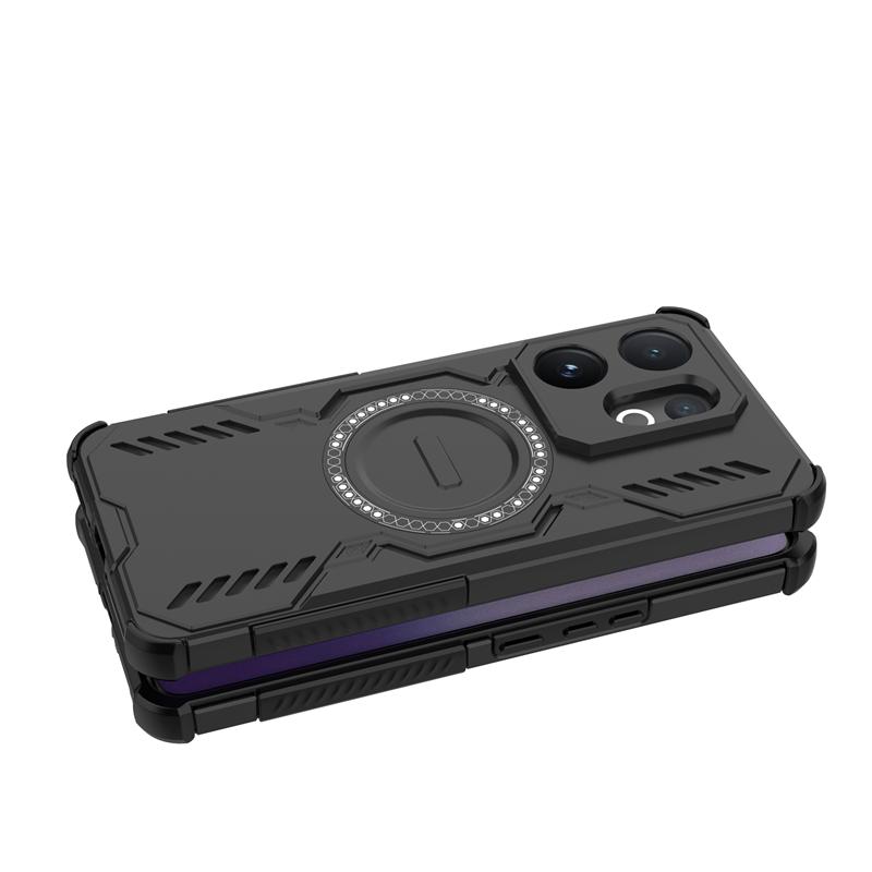 Чехол для Vivo V60 Для Vivo V60 5G Противоударная Магнитная Адсорбция Беспроводная Зарядка Полная Задняя Крышка Для Чехла Vivo V60 6,77 дюйма