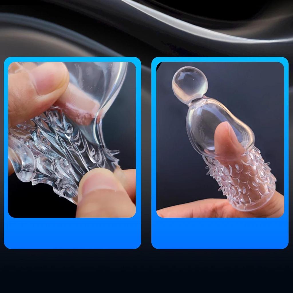 Задержка эякуляции Сексуальные товары для взрослых Десенсибилизированные частицы, покрытие головки, увеличение и утолщение пениса 2 шт.