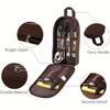 Outdoor Cookware Bag Camping Storage Bag Portable Travel Utensil Bag Picnic Bag Cookware Utensil Organizer (No Tableware)