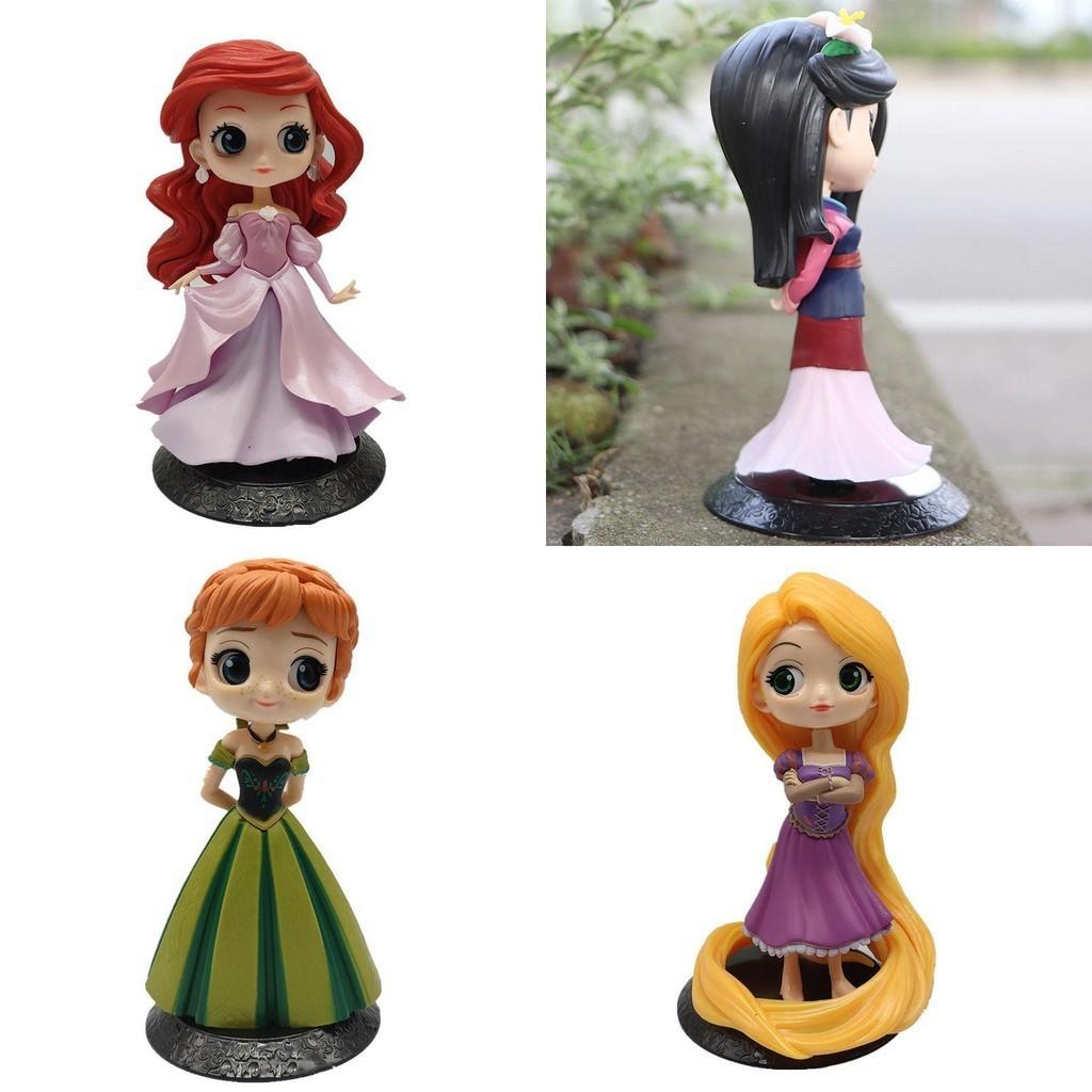 Enchanting Disney Princess Action Figures Anna Elsa Ariel Rapunzel Perfect For Girls Gifts
