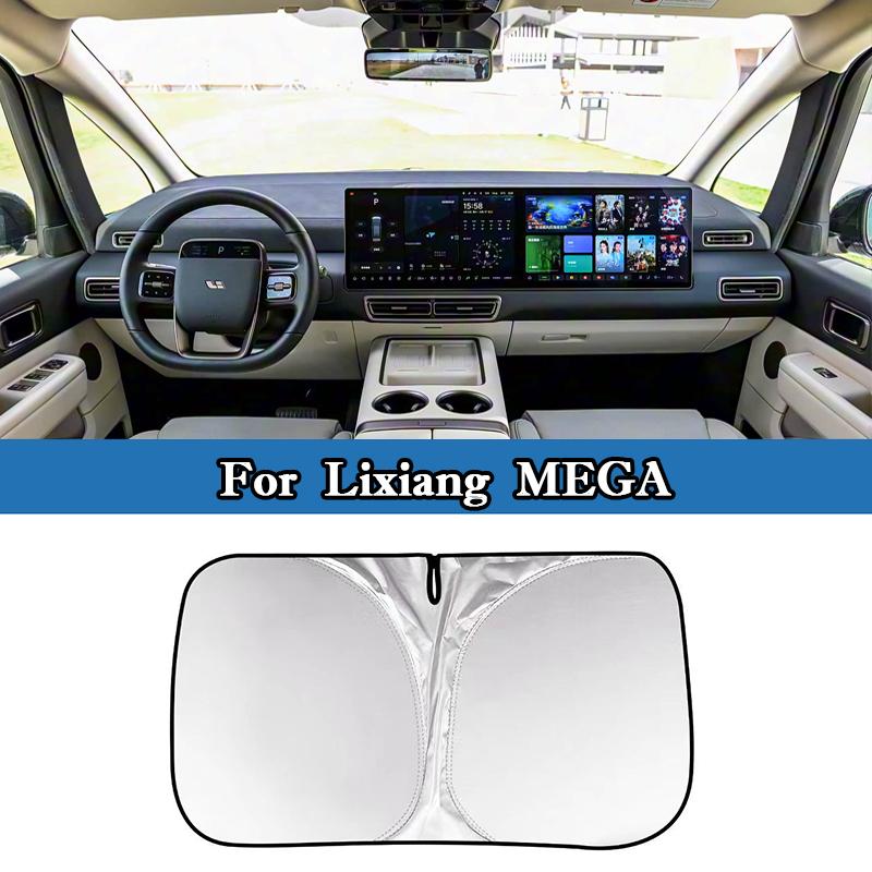 Для Leading Ideal LiXiang L6 L7 L8 L9 ONE Mega Car Защитная шторка от солнца на лобовое стекло Аксессуары для защиты от УФ-лучей на переднее окно