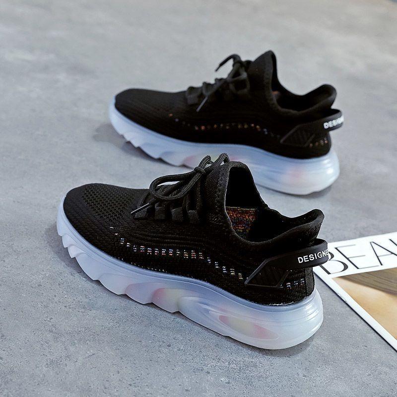 Fashion Summer Running Breathable Women's Sports Shoes Casual Light Daily Routine Walking High Quality Offers 39 Ladies Lace Up Footwear