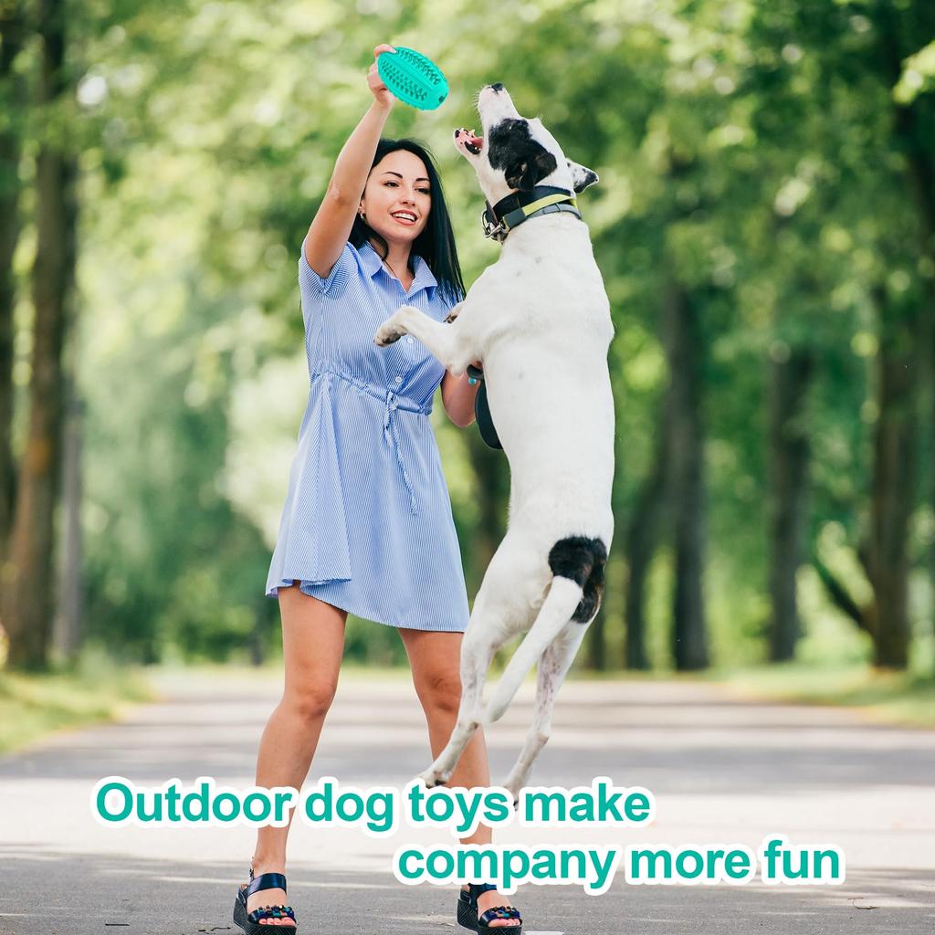 Dog Chew Toys Tough Toys Interactive & Indestructible Dog Ball Dog Toys for Aggressive Chewers