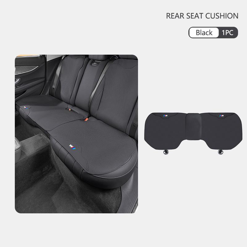 For BMW E87 Car Seat Cover Sweatproof Breathable Anti-slip Seat Mat Pad For BMW M E46 E36 E34 F10 E90 F30 E60 F30 E53 E30 E92 E87 Sticker