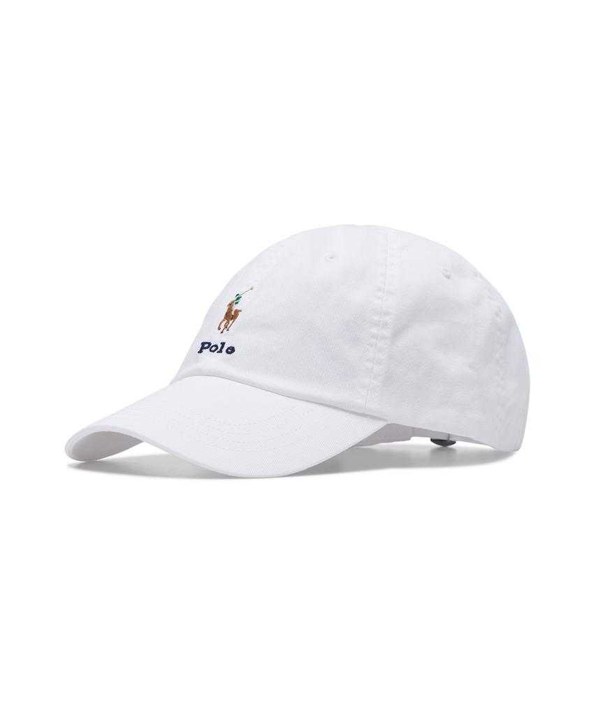 POLO RALPH LAUREN [Белая Коллекция] Твиловая Бейсболка - Белая