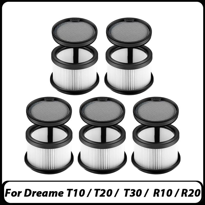 Для Dreame T10 / T20 / T20 Pro / T30 / T30 Neo / R10 / R10 Pro / R20 Запасные части Предварительный Пост-фильтр Аксессуары