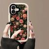 Море роз Чехол для IPhone 16 Чехол для IPhone15Plus для IPhone 14 Защитный чехол Женский 13 Мультяшный