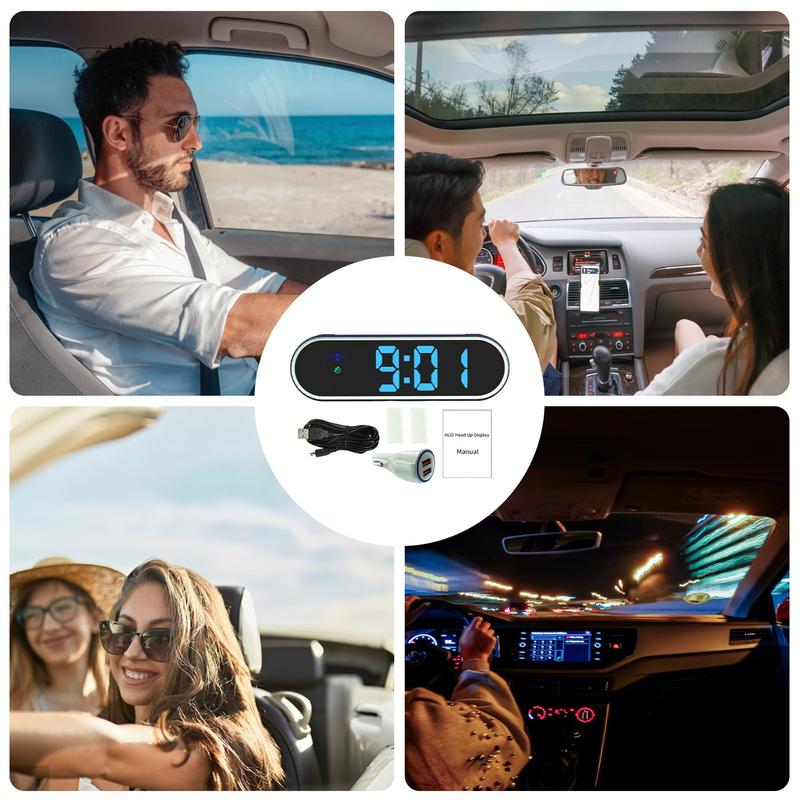 Heads Up Display для автомобилей Display Speedometer Hud GPS Цветной дисплей высокой четкости Speedometer Проектор спидометра для всех