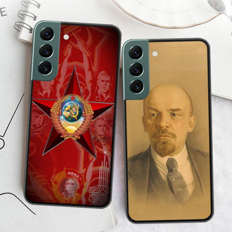 Чехол для телефона с изображением флага Советского Союза от lenin для Samsung A15 A25 A35 A55 Galaxy A70S A50S A30S A30 A40 A71 A51 A41 A31 A21 A11 A01 A20S A1