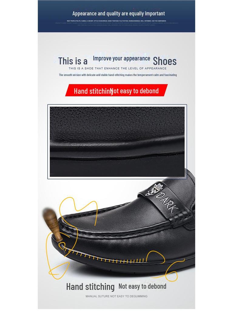 Мужские мокасины из натуральной коровьей кожи - повседневные модные лоферы, туфли без застежек в европейском стиле