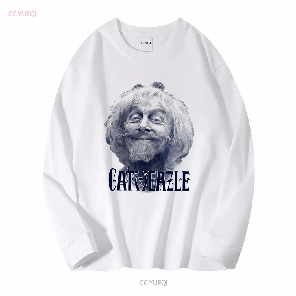 Футболка Catweazle День Рождения винтажная стираная унисекс мужская эластичная модная дышащая удобная дизайнерская одежда универсальная