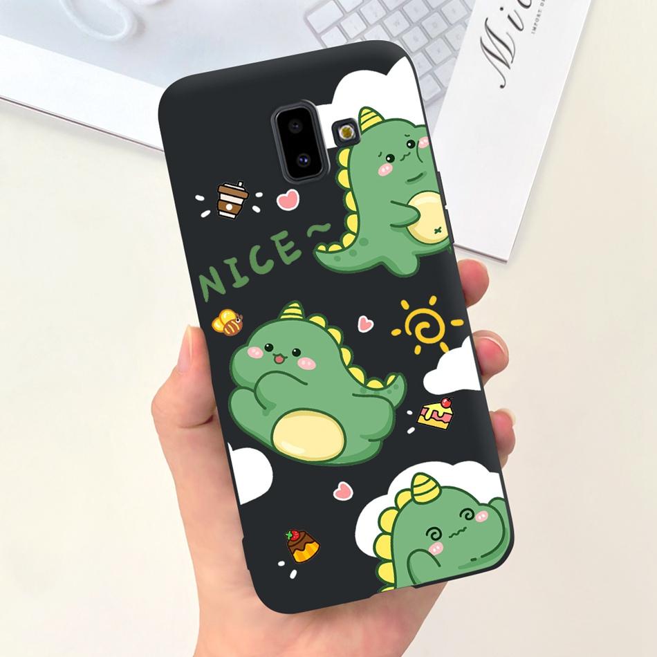 Чехол для Samsung Galaxy J6 Plus 2018 Samsung J6 (2018) J6+ J 6 J6Plus J610F J600G Милый Конфетный Цвет Мягкий Силиконовый Задний Чехол для Телефона