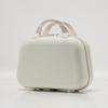 Square Box Solid Color Suitcase Large Capacity Makeup Case Casual 14-inch Cosmetic Cases  Women