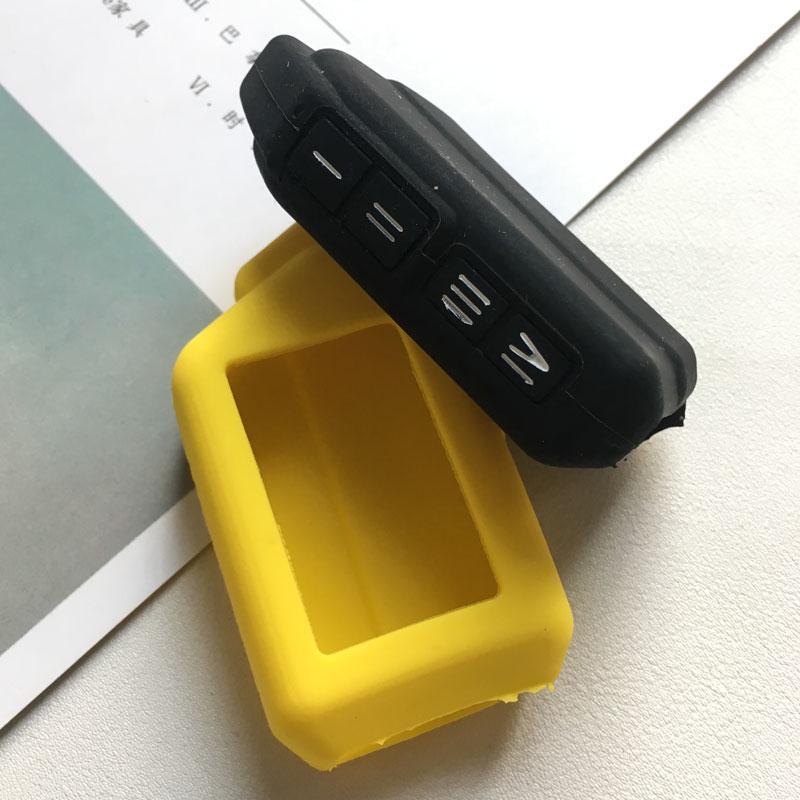 Силиконовый чехол для ключей для Mobicar A, Россия, двухсторонняя автомобильная сигнализация, ЖК-чехол с пультом дистанционного управления для Mobicar B