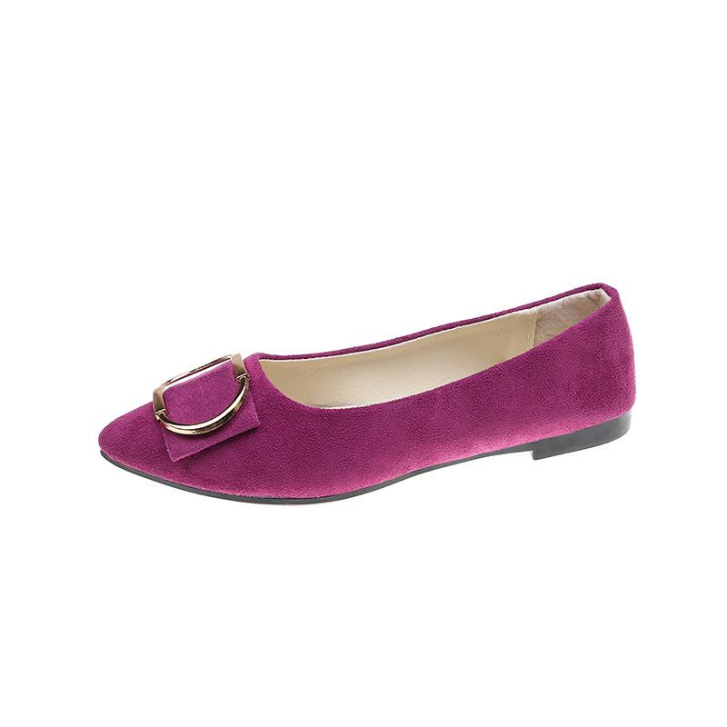 Мода 2024 Весна Осень Женские Новые Туфли На Плоской Подошве Разноцветные Повседневные Тонкие Туфли Удобные Нескользящие Туфли Для Мам Размер 35-43