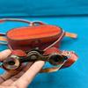 Maritime Brass Binocular Nautical  Spyglass Scope with Genuine Leather Box Hanging  Nautical  Monocular