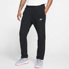 Nike Мужские зимние спортивные штаны, вязаные, с флисовой подкладкой, прямого кроя, повседневные