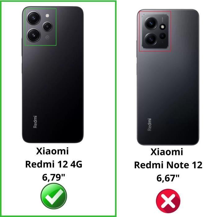 Verre Trempé pour Xiaomi Redmi 12 4G [Pack 2] Film Vitre Protection Ecran Phonillico®