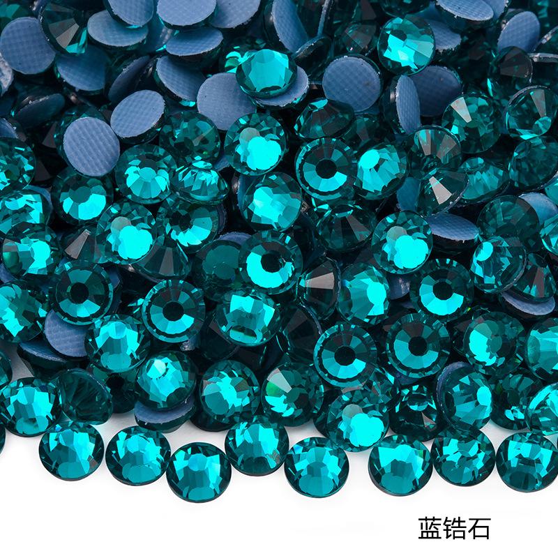 Имитация австрийского горячего алмазного маникюра Стеклянное плоскодонное сверло Клей для страз Аксессуары для одежды своими руками Термоплавкий клей для нижнего сверла