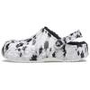 Baya Lined Clog EVA Printed Round Toe Clogs Unisex Clogs White Gray 205975-10M
