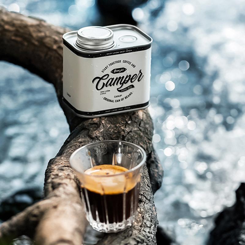 Coffee Bean Sealed Jar, Outdoor Camping, Tin Box Packaging, Storage, Freshness Preservation, Iron Can
