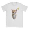 El Gato Meme Sad Crying Cat Munchkin Kitty Meme TShirt Summer  Cotton T Shirts For Unisex Tshirt Short Sleeves Y2K Retro Clothing