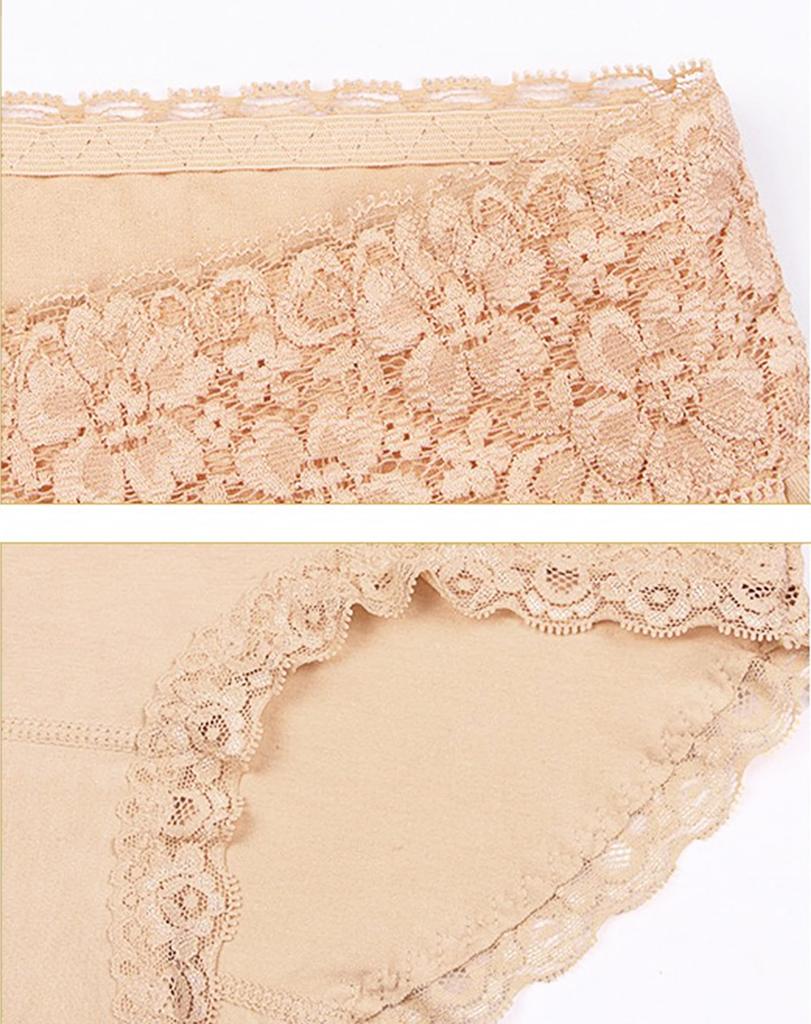 Raefill Sanitary Absorbent Boxer Deep Muji Plus Size L Women's Shorts, 100% Cotton, Briefs, Fit, Women's Underwear, Fashion, Sizes, Shapewear, 5-Pack,