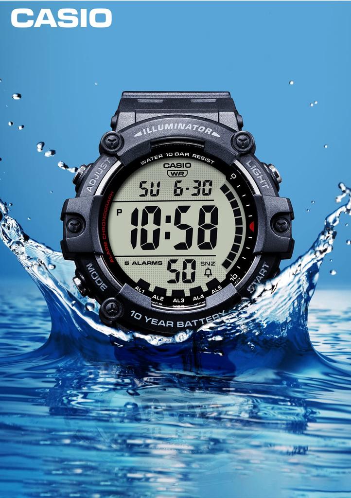 Часы Casio Collection Black [Casio] [] AE-1500WH-1AJF Мужские