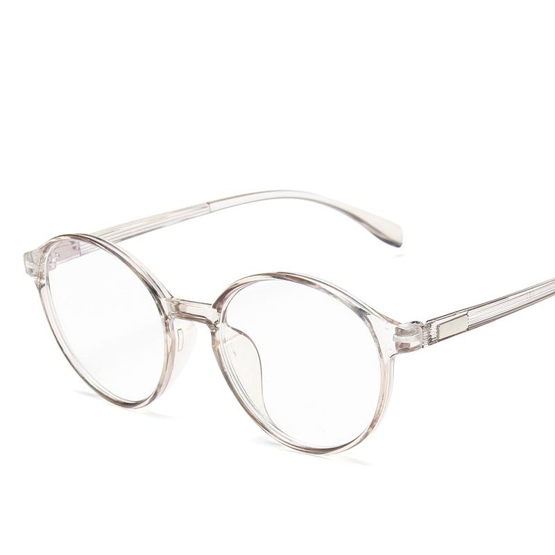 Круглая оправа Очки с защитой от синего света Обычные очки Линзы Искусство Оригинальные домашние очки с защитой от синего света Студенческие очки в оправе