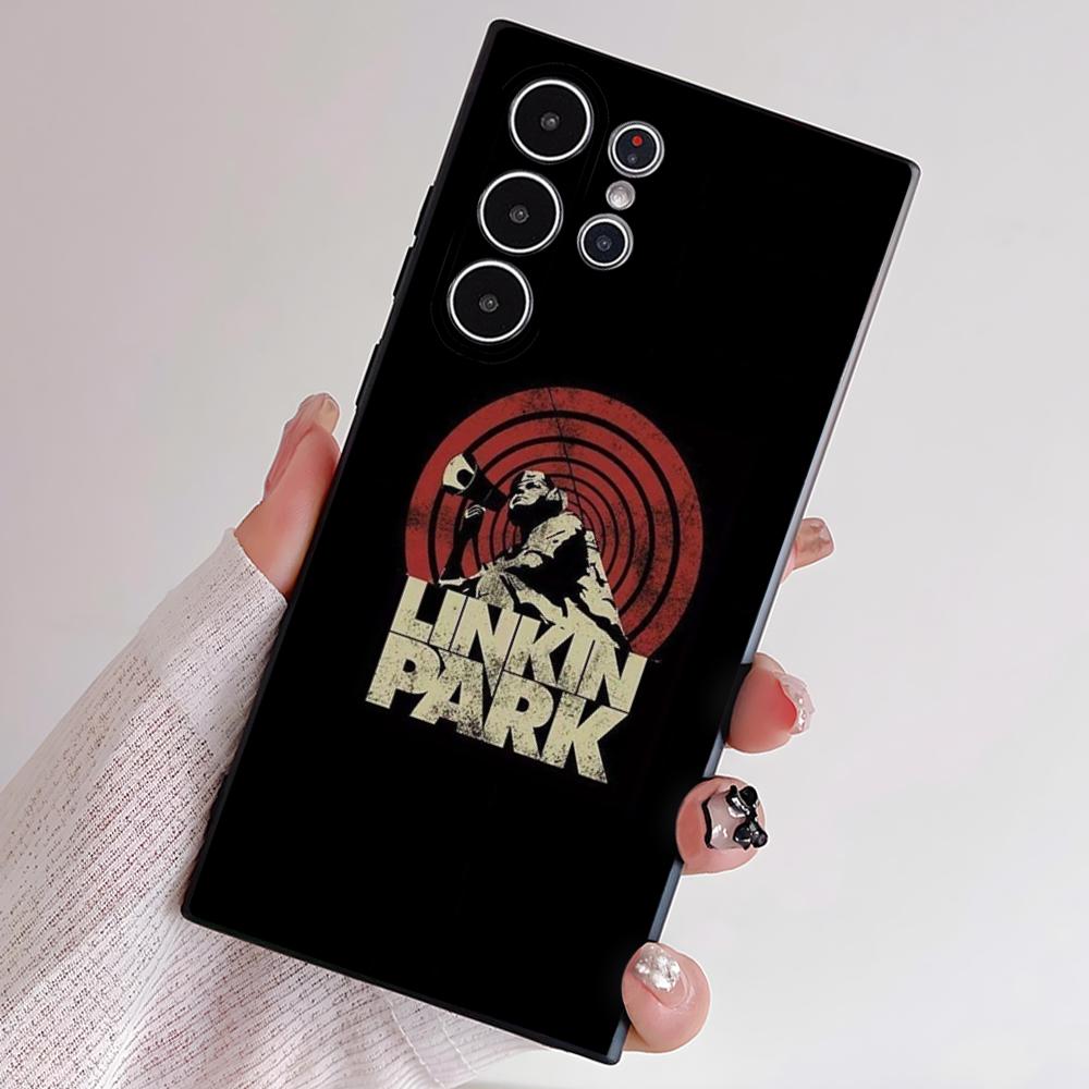 Чехол для телефона Band L-Linkin P-Park Cool для Samsung Серии S S21 S22 S23 S24 S25 FE Plus Ultra Мягкий ТПУ, приятный для кожи