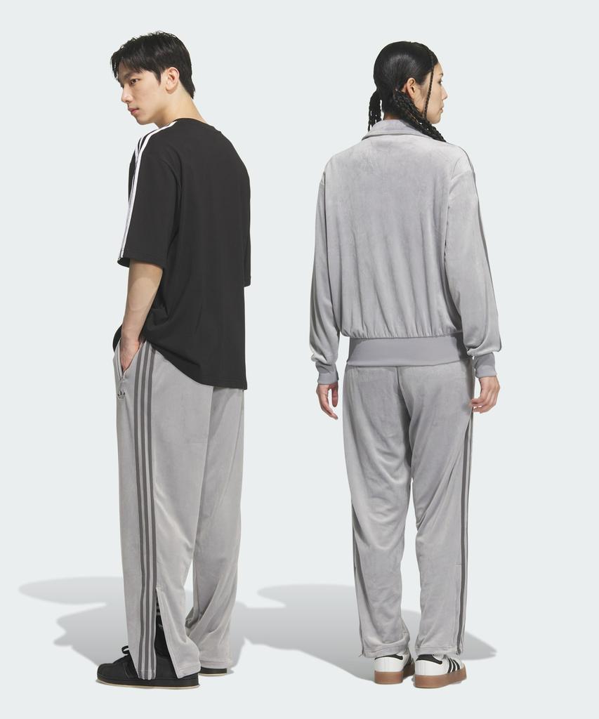 ADIDAS Firebird Velour Track Pants - Light Onyx / Kq5483