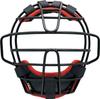ZETT Бейсбольная защитная маска для молодежного софтбола и молодежного резинового мяча Черная x Красная Сделано в BLM8333 Экипировка, Софтбол для кетчера, (1964 г.), Япония,