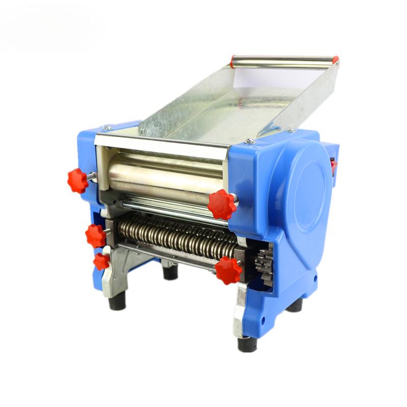 Компактная электрическая машина для изготовления лапши из нержавеющей стали: Автоматическая многофункциональная тестораскатка для домашнего и коммерческого использования