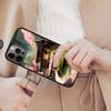 Магнитный чехол для телефона 'Домик на дереве с вишневым цветом' для APPLE iPhone 17 Air 16 14 13 12 Pro Max 15 Plus Беспроводная зарядка MagSafe Обложка