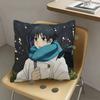1pc Cartoon Figure Okkotsu Yuta Pillow Case Fashion Square Pillowcase Bedroom Sofa Room Ins Decoration Leisure