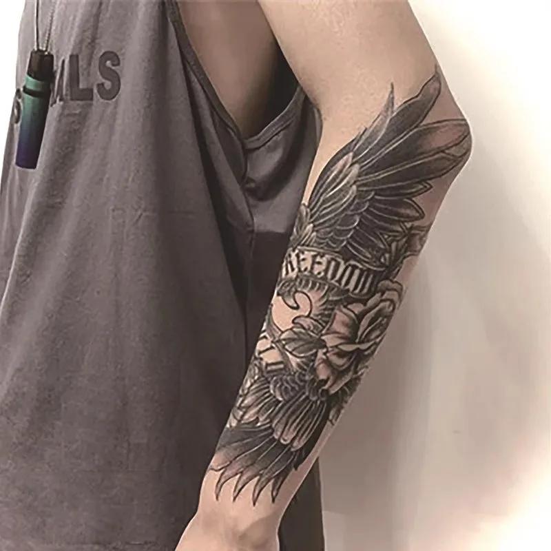 Juice Tattoo Sticker Herb Semi-permanent Waterproof Without Reflective Male Small Arm Personality Long Lasting Body Art Tattoos