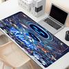 Custom Name Personalized Cosmic Bot Crew Pattern Mousepad, Laptop PC Desk Mat, Decorative Desk Mat for Home Keyboard Pad Gift