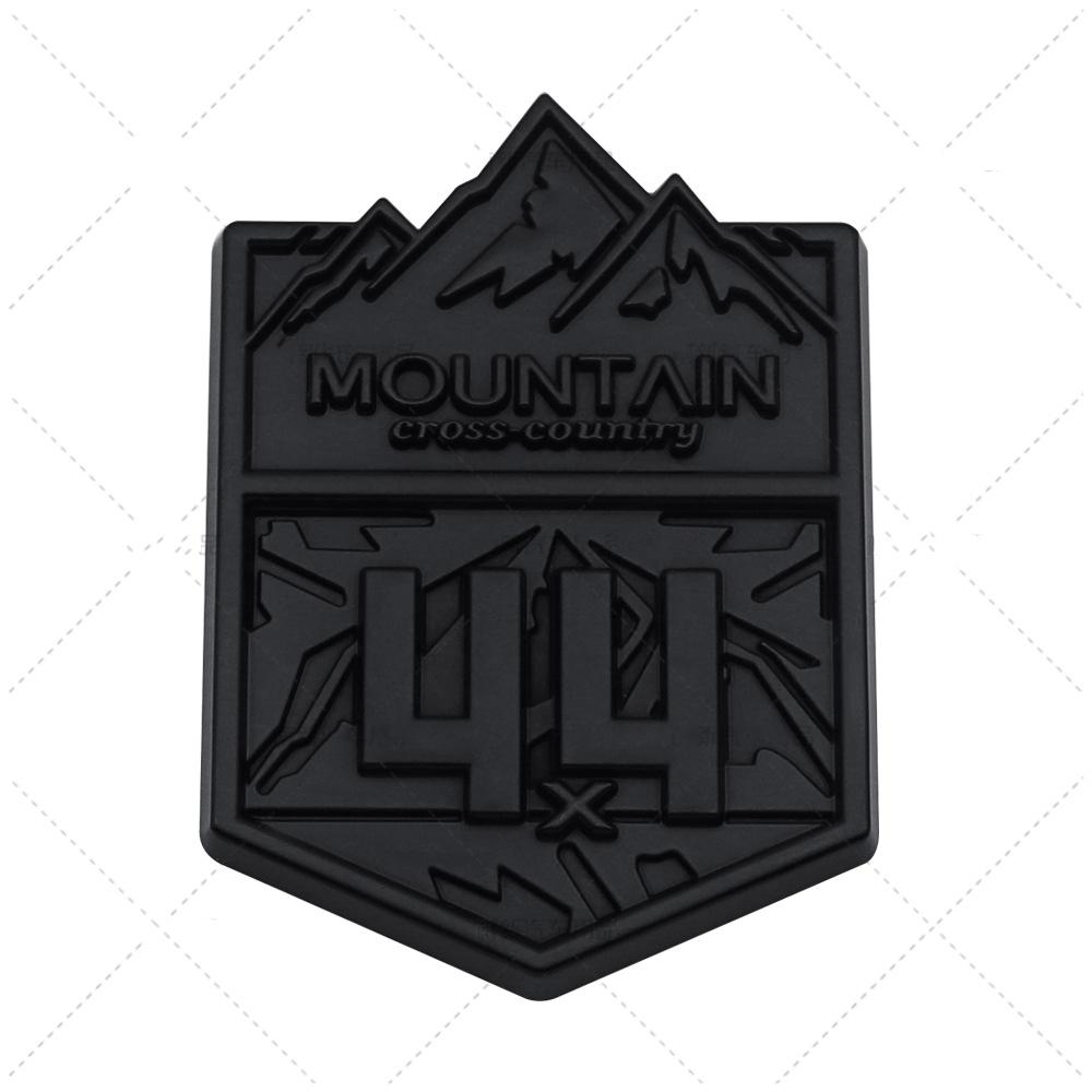 1 шт. 4X4 горный кросс-кантри автомобиль эмблема 4WD значок боковая дверь 3D металлическая наклейка для компаса Grand Cherokee Wrangler