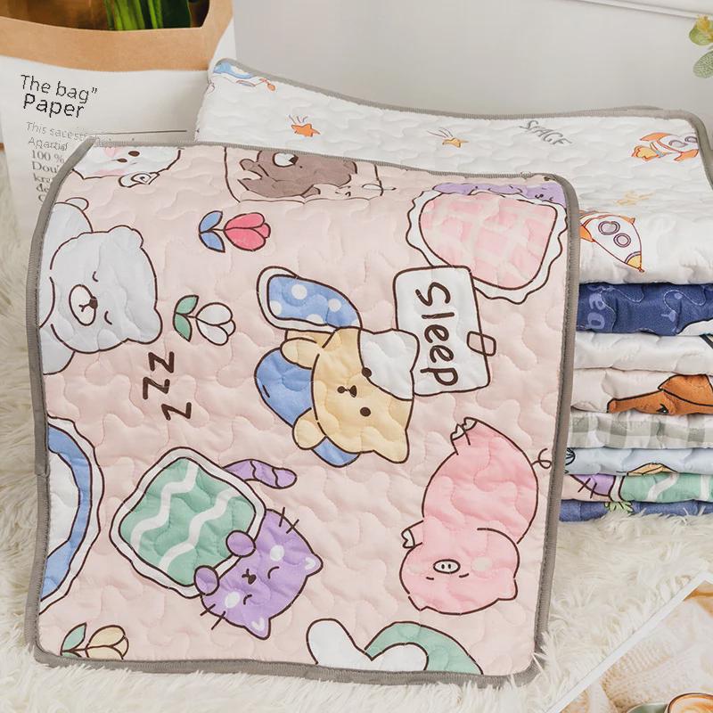 Всесезонный прохладный и влагонепроницаемый коврик для собак и кошек — универсальный для сна, клеток и ограждений