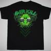 Overkill Graphic T-Shirt Short Sleeve Cotton Black Men All Size - Free Shipping