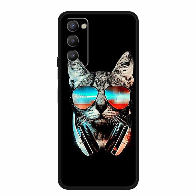Чехол для Tecno Camon 18 Мультяшный Мягкий Силиконовый Задняя Крышка Funda для Tecno Camon 18P Camon 18T 18 P Coque ТПУ Животное Camon18 Чехлы