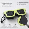 Shockproof Shell Silicone Glasses Bag Food Grade Dopamine Cosmetic Pouch  Summer Camp