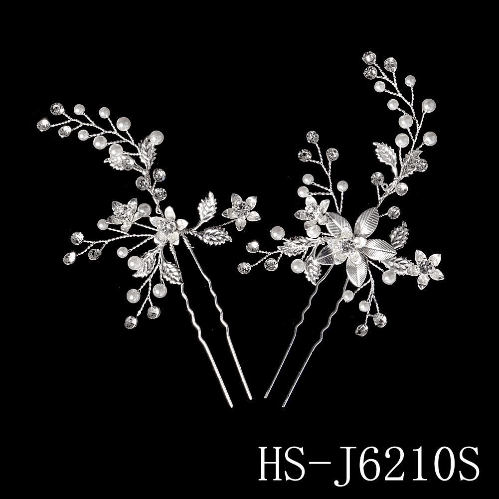 Сделанный вручную свадебный гребень для волос с цветком из жемчуга и страз и листьями