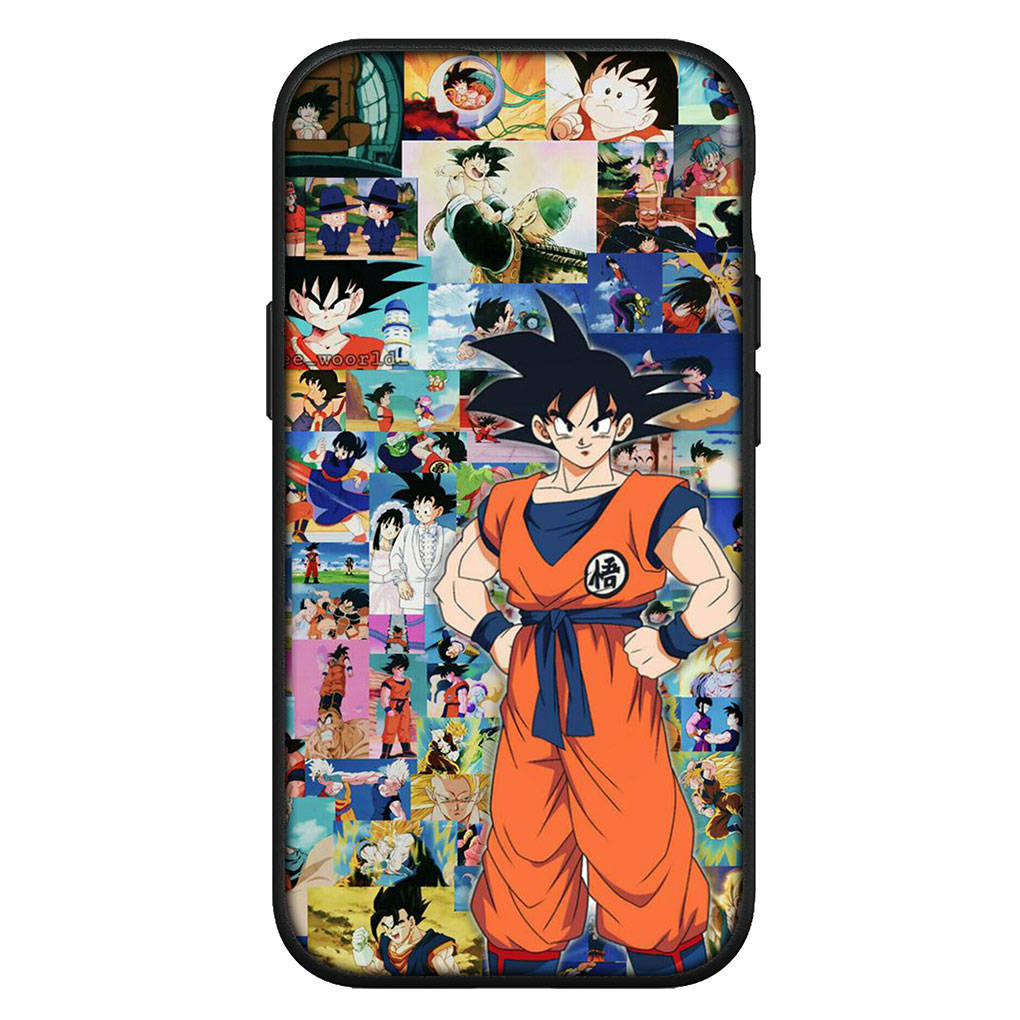 Чехол для iPhone 16 15 Xiaomi Redmi Note 14 13 12 11 Pro Max X 16e Samsung Galaxy S25 S24 S23 Moto OPPO Huawei Dragon Ball DragonBall Goku Чехол для телефона