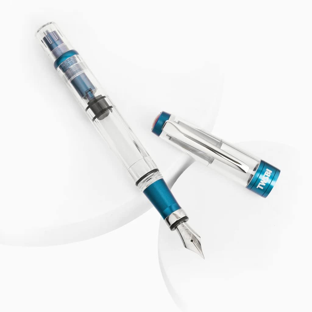 Перьевая ручка Twisby Diamond 580AL R TW70074 Прусский синий