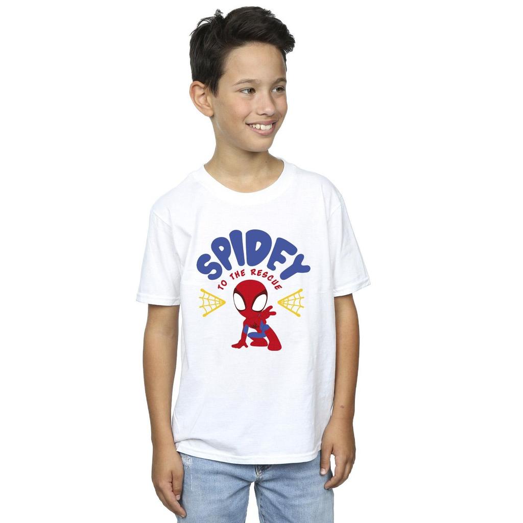 Marvel Футболка для мальчиков «Паук и его удивительные друзья спасают»